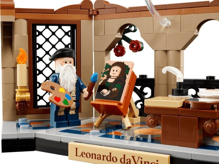 Lego GWP 40902 Tribute to Leonardo da Vinci