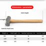 BRAND NEW Heavy Duty Wooden Handle Sledge Hammer 6LB(1pc) Image 2
