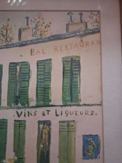 Rue A Sannais by Utrillo