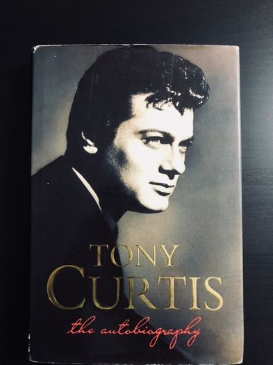 First edition Tony Curtis autographed autobiography