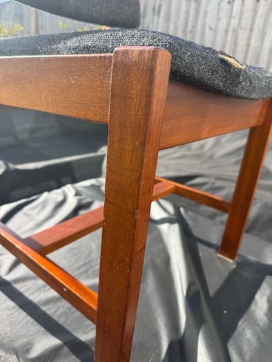 Mid Century Danish Vintage dining chair x2