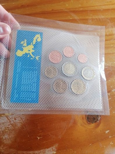 2002 Greece Euro Coin Set