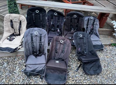 Bugaboo Cameleon 3 seat fabrics in Swords