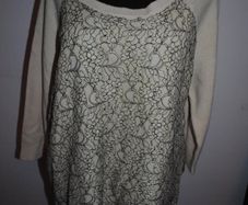 F&F lace front knitwear jumper size UK20 EU48 Postage included
