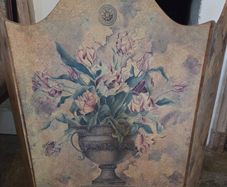 Fireplace screen