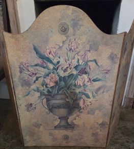 Fireplace screen