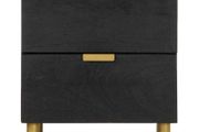Bedside Cabinet Black