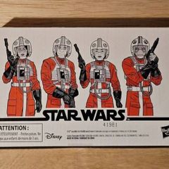 Star Wars 4 Pack Set Of X-Wing Pilots 3.75" Scale. New & Unopened