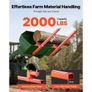Pallet Forks, 907 kg Clamp on Pallet Forks, 109 cm Total Length Heavy-Duty Quick Attach Tractor Fork Compatible with Tractor Attachments, Loader Bucket, Image 3
