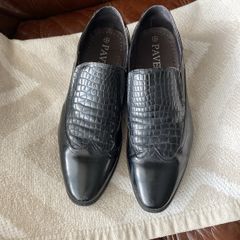 black mens Slip on shoes