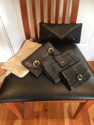 Hand bags. Rucksacks, clutch bags, purses