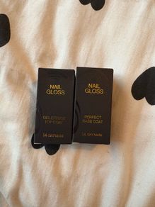14 day manicure nail gloss - base coat and top coat