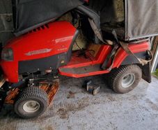 Wisconsin engineering mower