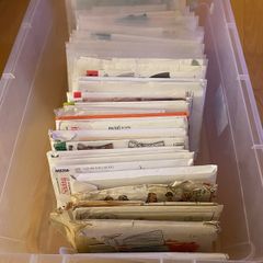 50 Vintage Sewing patterns lot