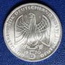 1970 Unc Germany F Silver 5 Deutsche Mark Ludwig Van Beethoven Image 4