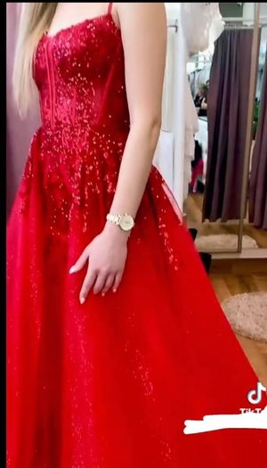 Red Dress princess style
