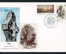 Ireland 1982 Scott # 519-520 Europa : Famine & Arrival of Christianity in Ireland FDC - Mint Condition - Free Postage
