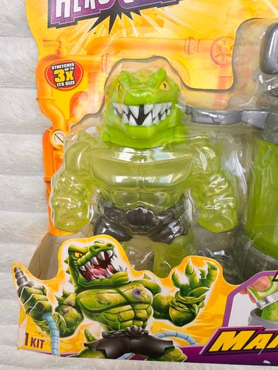 Heroes of Goo Jit Zu Hero Creator Rockjaw Mix Fill Create Your Own Action Figure Damaged Box Please see photos