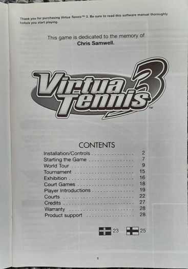 Virtua Tennis 3 PC Game