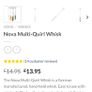 Nova Multi-Quirl Whisk (Lime Green) (New) Image 5