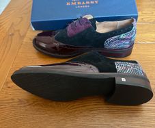 Embassy London Vivienne Brogue Shoes - Brand New
