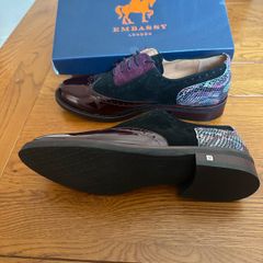 Embassy London Vivienne Brogue Shoes - Brand New