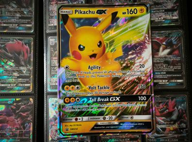 Pikachu GX ! Jumbo Oversized Card ! Promo from Sun & Moon Era ! 2019 ! Pokemon Card !