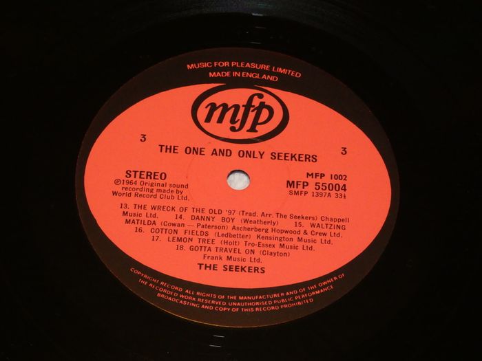 The Seekers The One And Only 2 Lps Uk Pressing