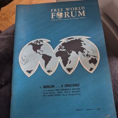 Free world forum.magazine