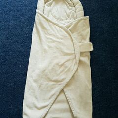 Mothercare Snuggle Pod Swaddle Blanket Cream.