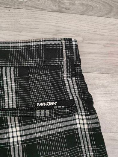 Galvin Green Golf Check Shorts Mens Small W32