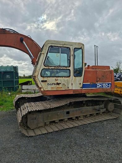 Track Machine Daewoo DH150 Stroke 2