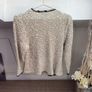 Tivoli Limited Edition Cotton Flax Blend Chunky Knit Cardigan Jacket - Size M Image 4