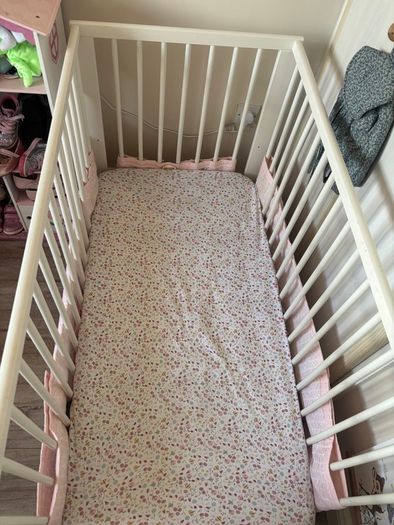 GULLIVER Cot, white, 60x120 cm