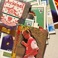 97 and 98 - 32 Merlin Football stickers