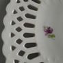 Vintage Sweet Violet - Lattice Edge Porcelain Plate Image 3
