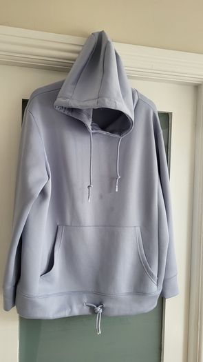 DUNNES Mens powder blue sport hoodie Sz L