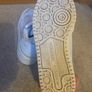 Adidas Forum Bold Cloud White Sparkly Trainers UK 4 Image 5