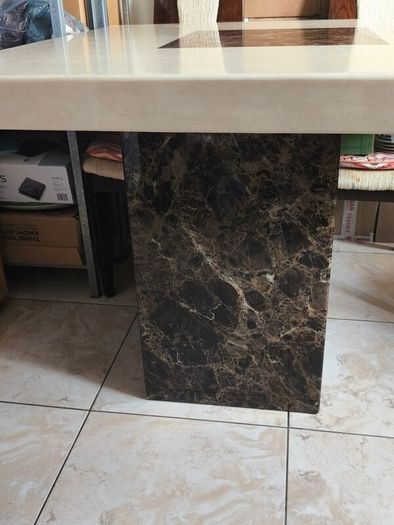 marble table