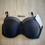 BNWT Donna Karan Black balconette underwired padded  bra size UK32DD EU70E Free post Image 2