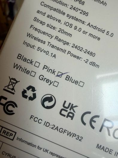 Brand new smart watch fitness tracker