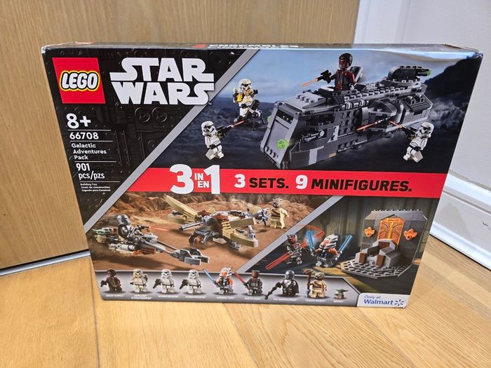 Star Wars 66078 Bundle Pack, 3 in 1 (Sets 75299, 75310, and 75311) - Galactic Adventures Pack - set 1