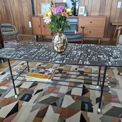 Vintage 1950s 1960s Jacqueline Groag mid century modern (MCM) coffee table