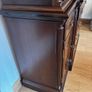 Beautiful Chippendale Style Display ( 2 piece) Cabinet- Almost new condition Image 4