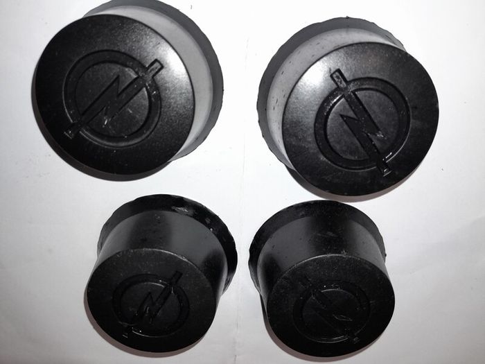 Vintage Opel wheel centre caps