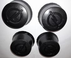 Vintage Opel wheel centre caps