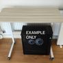 Adjustable Computer Desk 80 x 40 cm Image 2