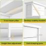 Dresser for Bedroom with 13 Drawers, 55 Wide Chest of Drawers, Fabric Dresser with 2 Wooden Shelves Image 3