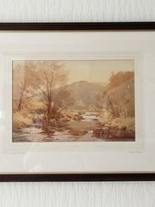 Ballycastle Watercolour Painting by Richard Faulkner