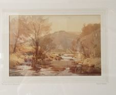 Ballycastle Watercolour Painting by Richard Faulkner
